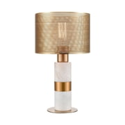 Elk Home 9-Inch Wide Sureshot Table Lamp, Transitional, White