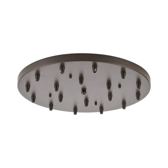 Elk Home - Accessory - 18 Light Round Pan in Transitional Style with