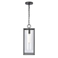 thumbnail image 1 of Elk Home Augusta 7-inch Wide 1-Light Outdoor Pendant in Matte Black, 1 of 6