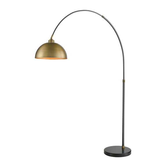 Elk Home 59-Inch Wide Magnus Floor Lamp, Traditional, Aged Brass