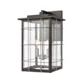 thumbnail image 1 of Elk Home Brewster 17'' High 2-Light Outdoor Sconce - Matte Black, 1 of 5