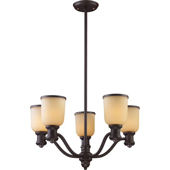 Elk Home - Brooksdale - Five Light Chandelier