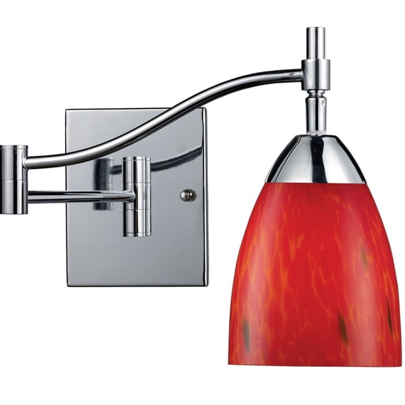 Elk Home - Celina - 1 Light Swingarm Wall Sconce in Transitional Style with Boho