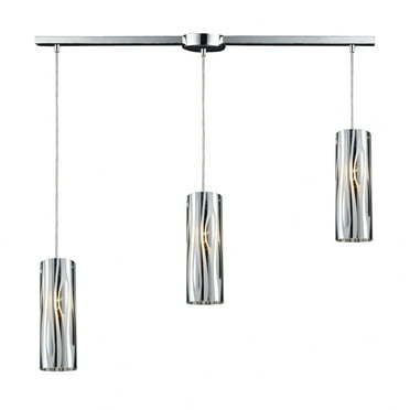 Elk Home - Chromia - 3 Light Linear Pendant in Modern/Contemporary Style with
