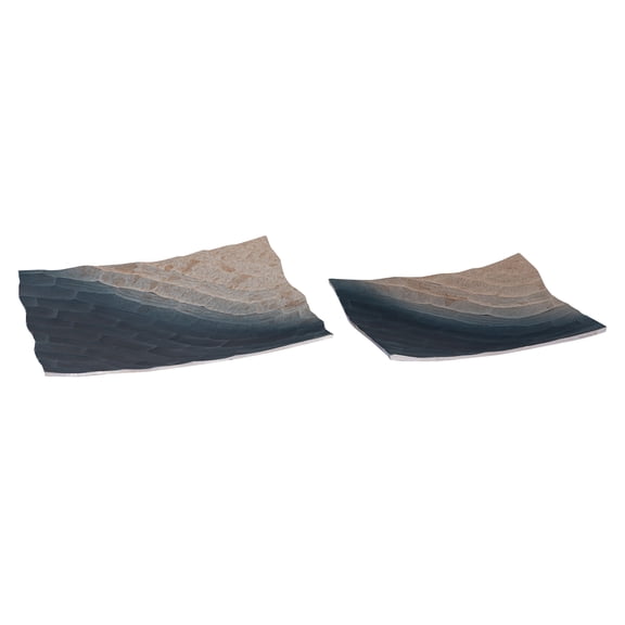 Elk Home Colin Contemporary Aluminum Tray in Bronze Ombre Finish