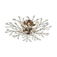 thumbnail image 1 of Elk Home Crislett 8 Light Semi Flush Mount, Modern, Sunglow Bronze, 1 of 5