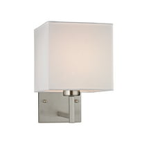 Elk Home Davis 10'' High 1-Light Sconce - Brushed Nickel