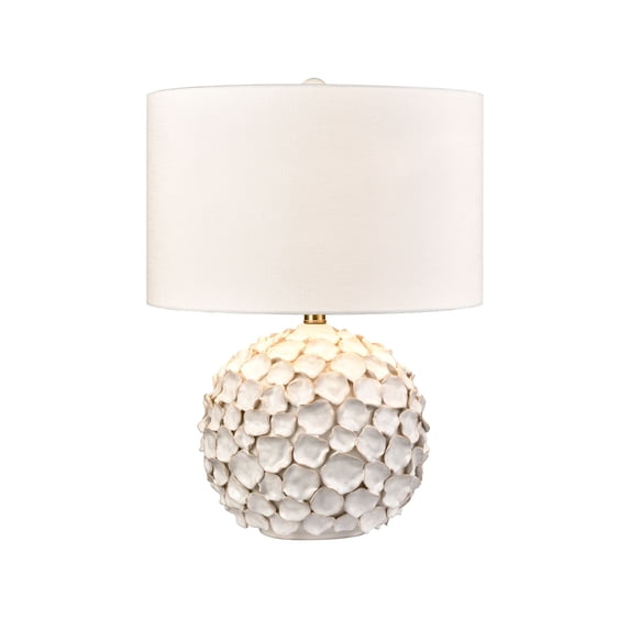 Elk Home Gloria White Glazed 1-Light LED Table Lamp
