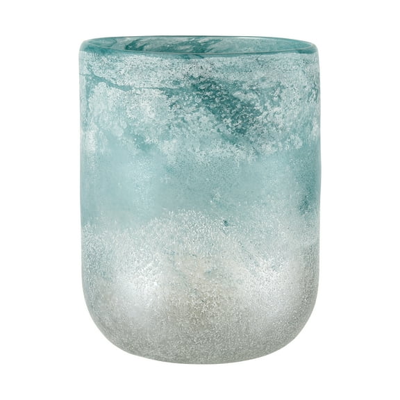 Elk Home Haweswater Small Eclectic Vase in Frosted Turquoise Finish