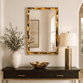 thumbnail image 1 of Elk Home Juba 24-Inch Wall Mirror in Horn Finish, Traditional Style, 1 of 10