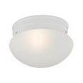 thumbnail image 1 of Cornerstone Mushroom Flush Mount in White, 1 of 2