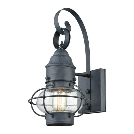 Elk Home - Onion - 1 Light Outdoor Wall Lantern in Traditional Style with