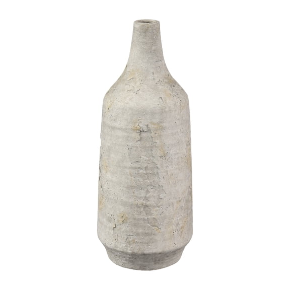 Elk Home Pantheon Modern Farmhouse Large Vase in Aged White Finish