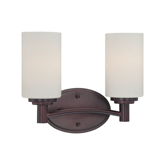 Elk Home Pittman 12'' Wide 2-Light Vanity Light - Sienna Bronze