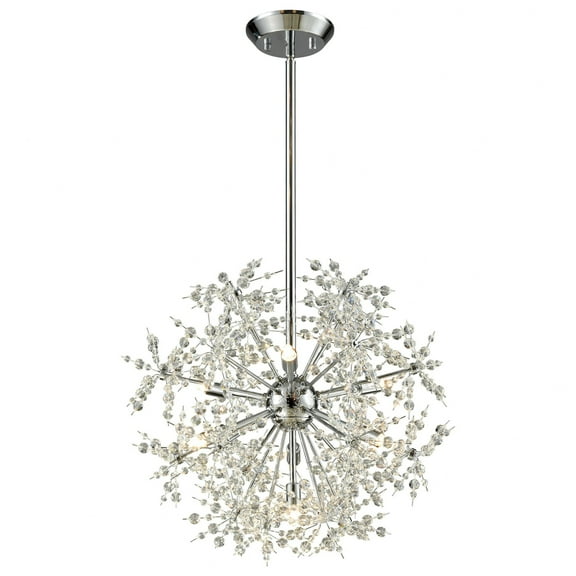 Elk Home - Snowburst - 7 Light Chandelier in Modern/Contemporary Style with