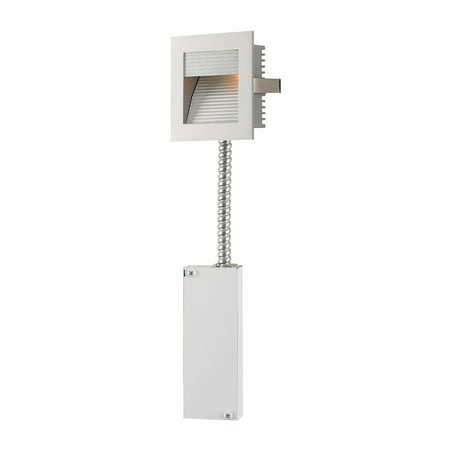 Elk Home Step Lt - Main Wall Rec, Retrofit (LED) w/driver and lamp with Corr fplate/Gray trim