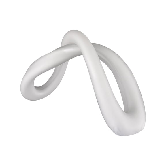 Elk Home Twisted Decorative Object in White