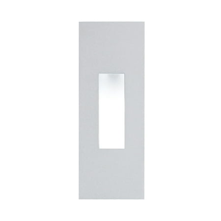 Elk Home WLE106SQ32K-5-16- Scope LED Wall Niche, Squared Edges w/lamp. Frosted lens / Stainless Steel.
