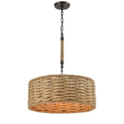 Elk Home Weaverton 19 Wide 3-Light Chandelier - Oil Rubbed Bronze