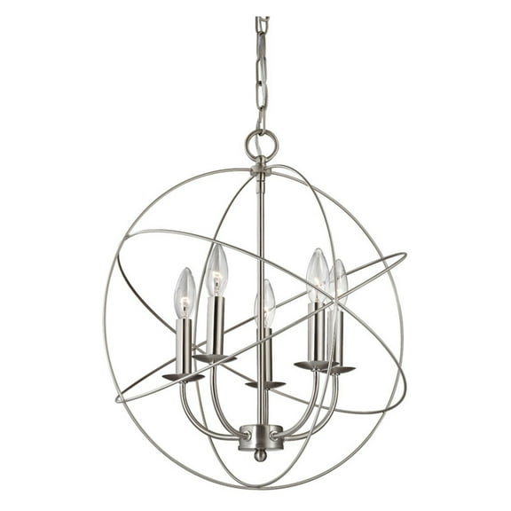 Elk Home Williamsport 5 Light Chandelier, Modern, Oil Rubbed Bronze