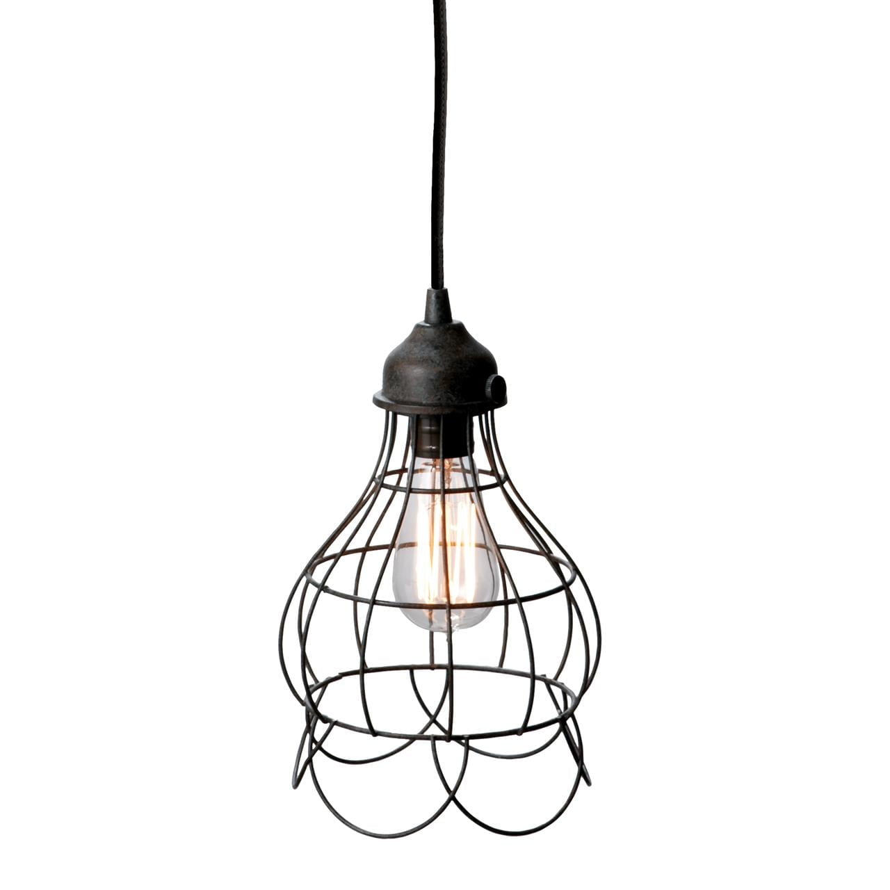 Elk Home Wire 6'' Wide 1-Light Mini Pendant - Oil Rubbed Bronze