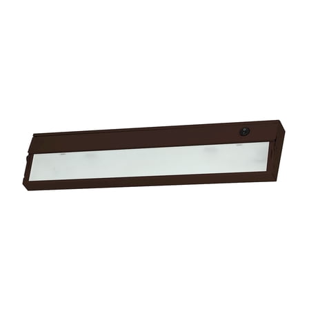 Elk Home ZeeLite 2-Light Under-cabinet Light in Bronze with Diffused Glass