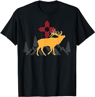 Elk Hunting New Mexico Design Gift For Archery Hunters T-Shirt ...