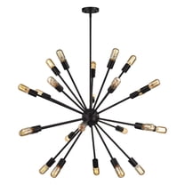 46232/24-Elk Home-Delphine - Twenty-4 Light Chandelier in Modern/Contemporary Style with Mid-Century and Retro inspirations - 36 Inches tall and 36
