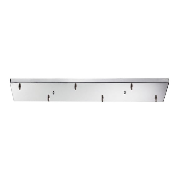 Elk Lighting 6RC-CHR Illuminaire Accessories 6 Light Rectangular Pan In Polished Chrome
