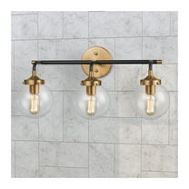 Elk Lighting Boudreaux Matte Black Finish 3-Light Vanity Light