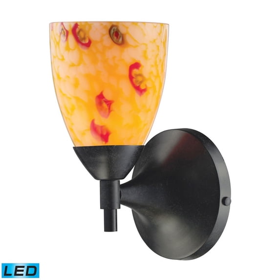 Elk Lighting Celina Polished Chrome Wall Sconce w/ 1 LED Light - 10150/1DR-YW-LED