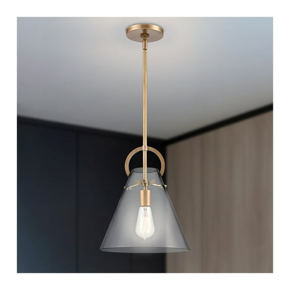 Elk Lighting Gabby Brass Finish 2-Light Mini Pendant