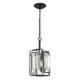 thumbnail image 1 of Elk Lighting Garrett - 16" One Light Pendant, Oil Rubbed Bronze Finish with Clear Crystal Glass, 1 of 2