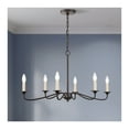 thumbnail image 1 of Elk Lighting Quinn Old Bronze 6-Light Chandelier, 1 of 6