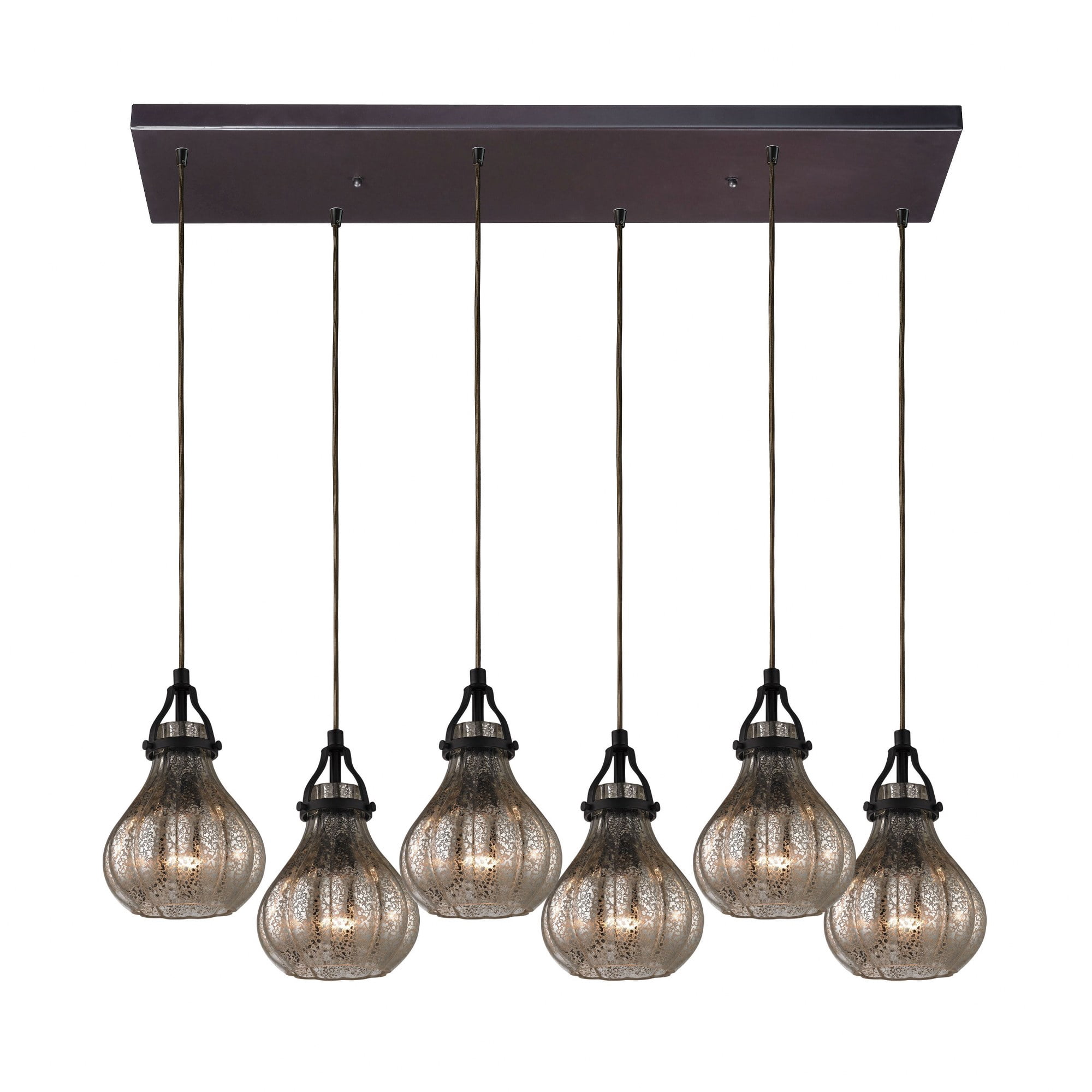 Elk Lighting - Six Light Pendant - Mini Pendant - Danica - 6 Light ...
