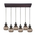 thumbnail image 1 of Elk Lighting - Six Light Pendant - Mini Pendant - Danica - 6 Light Rectangular, 1 of 2