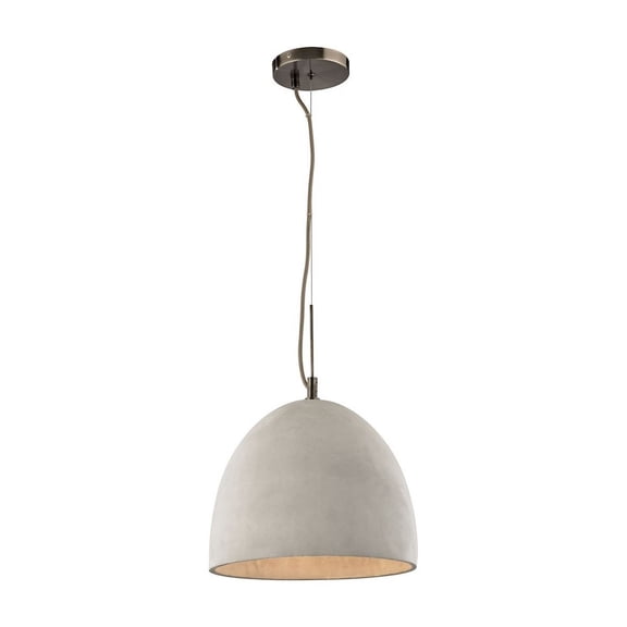 Elk Lighting Urban Form Pendant in Black Nickel
