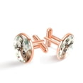 thumbnail image 1 of Elk Men's Stainless Steel Cufflinks, for Formal Attire, Dress Shirts, and Special Occasions, 1 of 6