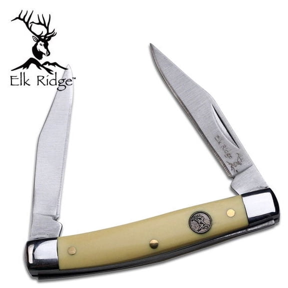 Elk Ridge - Folding Knife - Gentleman's Knife - Trapper - ER-211MY