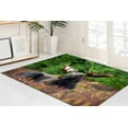thumbnail image 1 of Elk Rugs, Wild Animal Rug, Man Cave Rug, Animal Rugs, Pattern Rug, Living Room Rug, Runner Rug, Thin Rug, 3D Printeds Rug, 3.3'x5' - 100x150 cm, 1 of 8