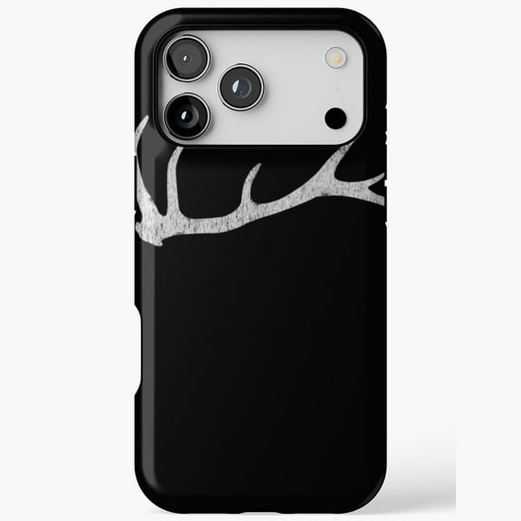 Elk Shed Antler Rack Hunting Art iPhone Case 17 through 11 Pro Max