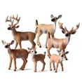 thumbnail image 1 of Elk and Deer Family Figurine Festival Cake Toppers, by Visland, 1 of 8