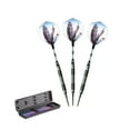 thumbnail image 1 of Elkadart Black Mamba 80% Tungsten Professional Soft Tip Dart Set, 16 Grams, 1 of 4