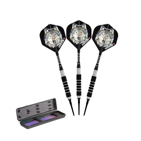 Elkadart Lone Wolf Soft Tip Dart Set, 14 Grams