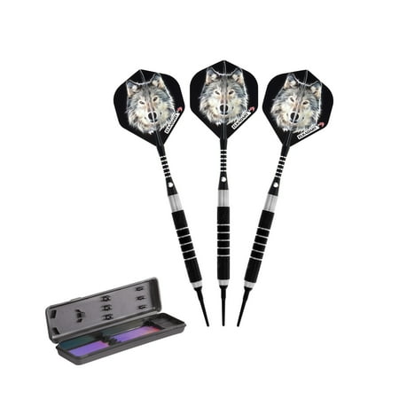 Elkadart Lone Wolf Soft Tip Dart Set, 18 Grams