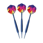Elkadart Neon Soft Tip Dart Set, 18 Grams, Blue