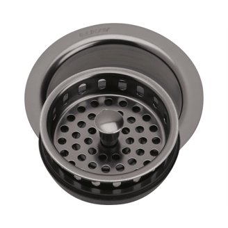 Elkay LK18B Stainless Steel Drain Fitting With Perforated 3-Grid Strainer - 304 Stainless Steel 4 thumbnail image