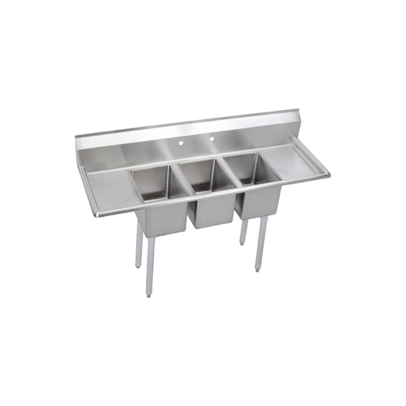 3C Sink, 10X14X10 B, L&R 16 DB, 16/300