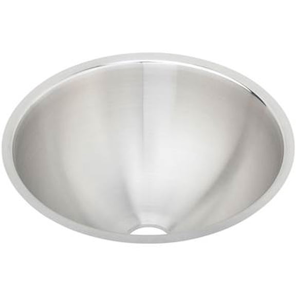 Elkay Asana Stainless Steel 14-3/8" x 14-3/8" x 6", Single Bowl Undermount Bathroom Sink