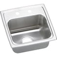 thumbnail image 1 of ElkaoElkay BLRQ15160 18 Gauge Stainless Steel 15 Inch x 7.125 Inch single Bowl Top Mnt Bar/Prep Sink,, 1 of 2
